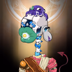 TNT Skeleton #559