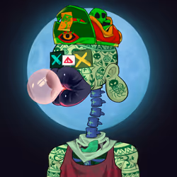 TNT Skeleton #1865