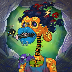 TNT Skeleton #1625