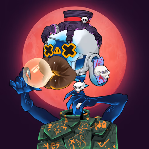 TNT Skeleton #1489