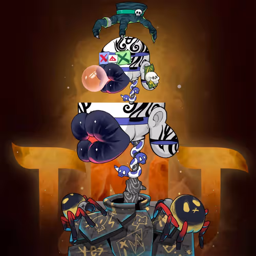 Tall Neck Tribe Skeleton