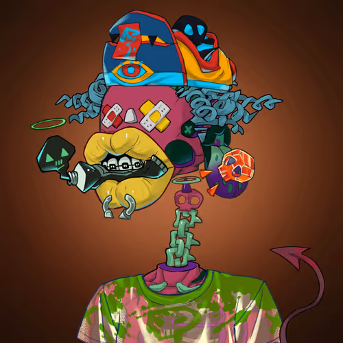 TNT Skeleton #1084