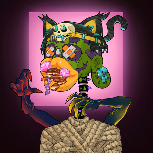 Tall Neck Tribe Skeleton