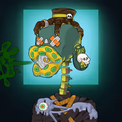 TNT Skeleton #841