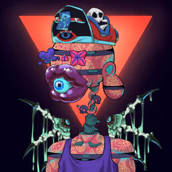 TNT Skeleton #1361