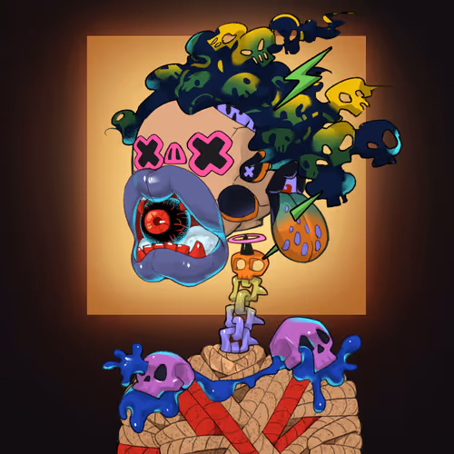 TNT Skeleton #1112