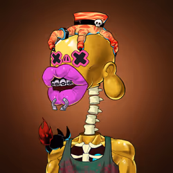 TNT Skeleton #1528
