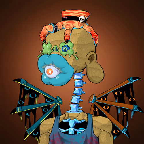 TNT Skeleton #1460
