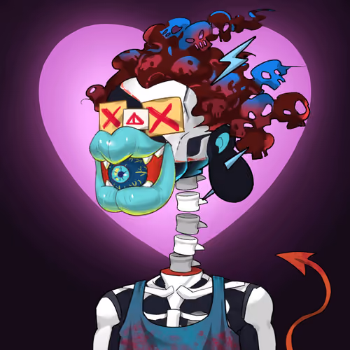 TNT Skeleton #1458