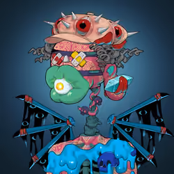 TNT Skeleton #1080