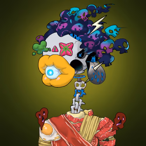 TNT Skeleton #823