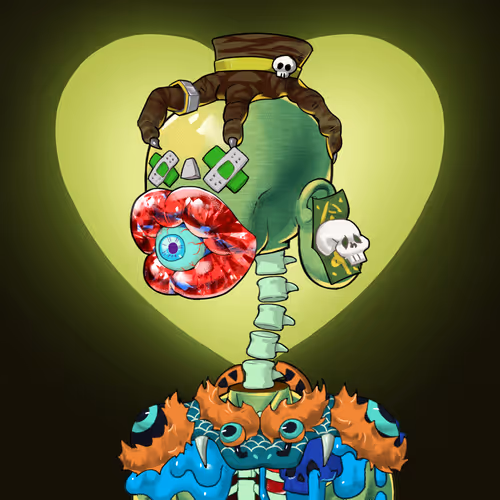TNT Skeleton #655
