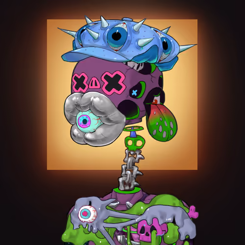 TNT Skeleton #1023