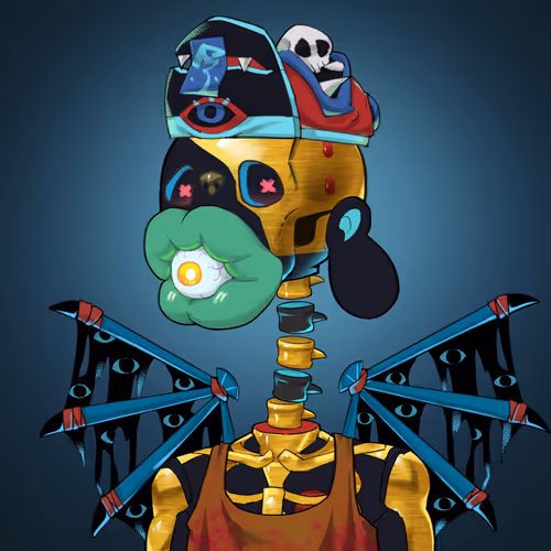 Tall Neck Tribe Skeleton