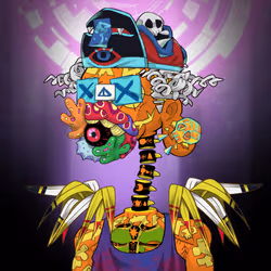 TNT Skeleton #1372