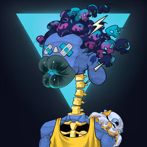 Tall Neck Tribe Skeleton