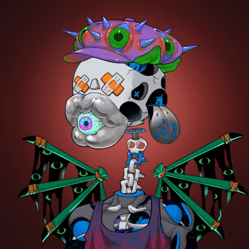 TNT Skeleton #1666