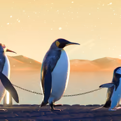 Five Penguins #105