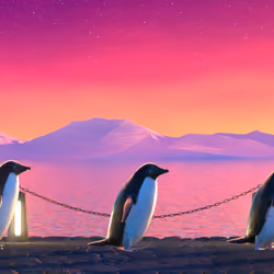 Five Penguins #2359