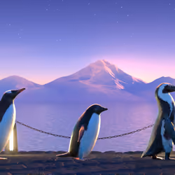 Five Penguins #2810