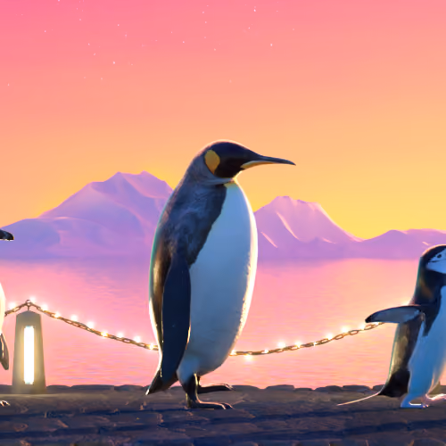 Five Penguins #2601