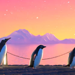 Five Penguins #2357