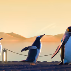 Five Penguins #891