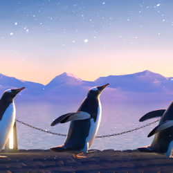 Five Penguins #582