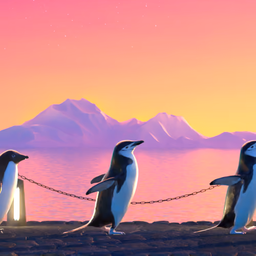 Five Penguins #2163