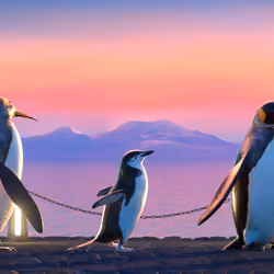 Five Penguins #2788