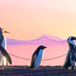 Five Penguins #1528