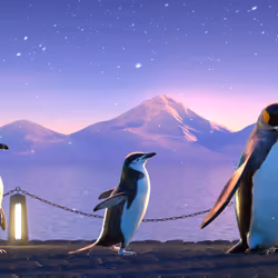 Five Penguins #2918