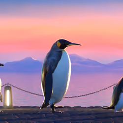 Five Penguins #2209