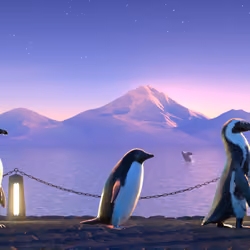 Five Penguins #415