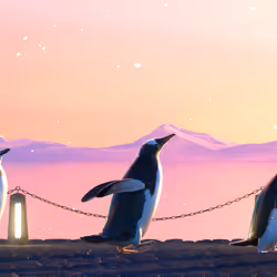 Five Penguins #455