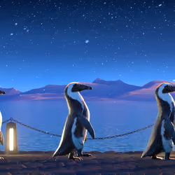 Five Penguins #2130