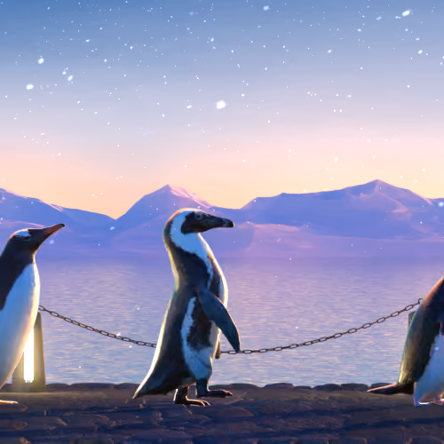 Five Penguins #573