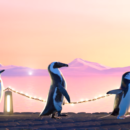 Five Penguins #1886