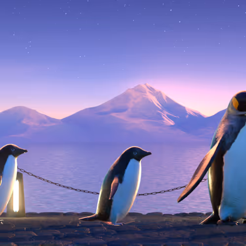 Five Penguins #2491