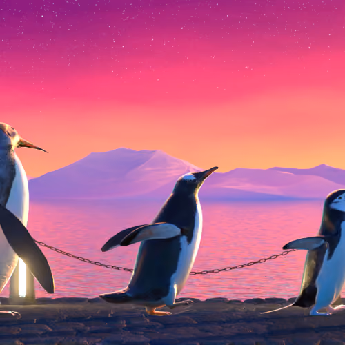 Five Penguins #763