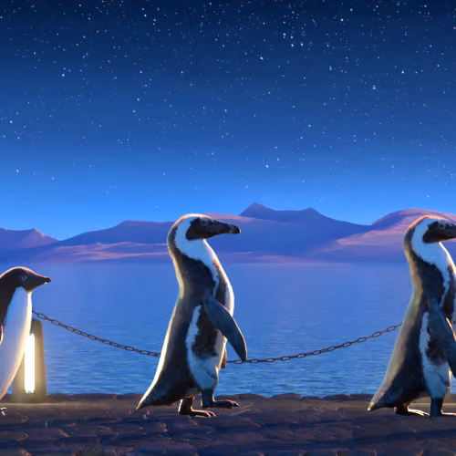 Five Penguins #2399