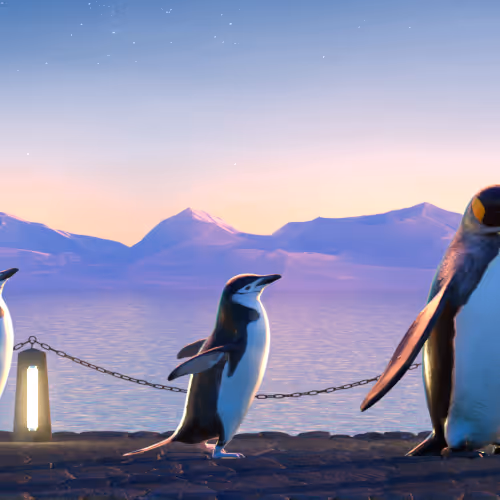 Five Penguins #814