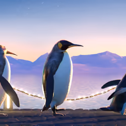 Five Penguins #2906