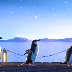 Five Penguins #2786