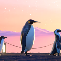 Five Penguins #2031