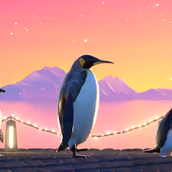 Five Penguins #1109