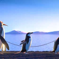 Five Penguins #131