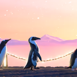 Five Penguins #477