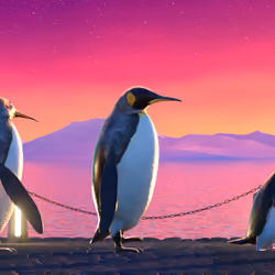 Five Penguins #1147
