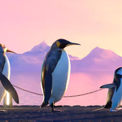Five Penguins #801